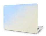 KECC Macbook Case with Cut Out Logo | Color Collection - Blue Cream