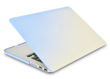 KECC Macbook Case with Cut Out Logo | Color Collection - Blue Cream