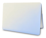 KECC Macbook Case with Cut Out Logo + Keyboard Cover Package | Color Collection - Blue Cream