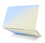 KECC Macbook Case with Cut Out Logo + Keyboard Cover Package | Color Collection - Blue Cream