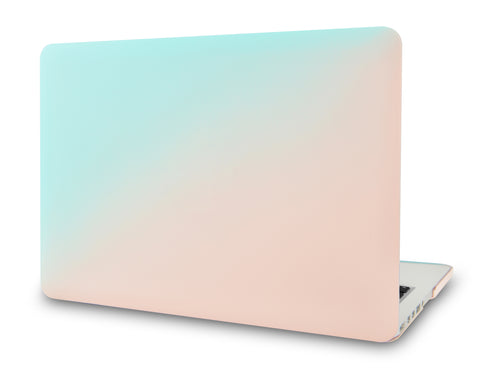 KECC Macbook Case with Cut Out Logo | Color Collection - Blue Green