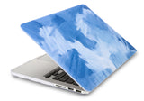 KECC Macbook Case with Cut Out Logo | Oil Painting Collection -  Blue Water Paint
