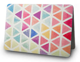 KECC Macbook Case with Cut Out Logo | Color Collection - Color Triangles