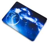 KECC Macbook Case with Cut Out Logo | Galaxy Space Collection - Earth
