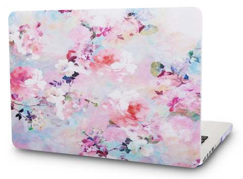 KECC Macbook Case with Cut Out Logo | Floral Collection - Flower 7