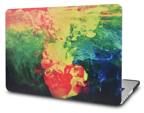 KECC Macbook Case with Cut Out Logo | Oil Painting Collection -  Ink Diffusion