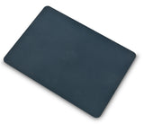 KECC Macbook Case with Cut Out Logo + Keyboard Cover Package | Matte Navy Green