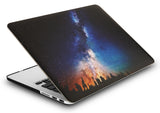 KECC Macbook Case with Cut Out Logo | Galaxy Space Collection - Night Sky