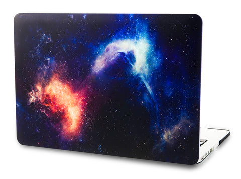 KECC Macbook Case with Cut Out Logo | Galaxy Space Collection - Nebula