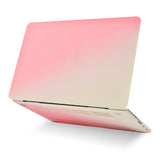 KECC Macbook Case with Cut Out Logo + Keyboard Cover Package | Color Collection - Pink Cream