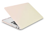 KECC Macbook Case with Cut Out Logo | Color Collection - Pale Pink Cream