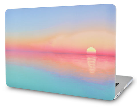 KECC Macbook Case with Cut Out Logo | Color Collection - Sunset