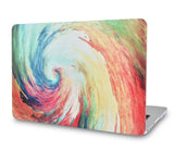 KECC Macbook Case with Cut Out Logo | Oil Painting Collection - Whirlpool