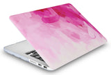 KECC Macbook Case with Cut Out Logo |  Pink - Water Paint
