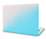 KECC Macbook Case with Cut Out Logo | Color Collection - Pale Pink Blue