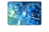 Macbook Decal Skin | Paint Collection - Blue Fish - Case Kool