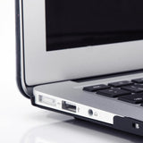 KECC Macbook Case with Cut Out Logo | Color Collection - Grey Sparkling