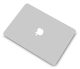 Macbook Case with Keyboard Cover, Screen Protector and Sleeve Package | Color Collection - Stone Grey - Case Kool