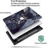 KECC Macbook Case with Keyboard Cover Package | Denim marble