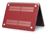 Macbook Case with Keyboard Cover and Screen Protector Package | Color Collection - Wine Red - Case Kool