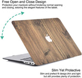 KECC Macbook Case with Keyboard Cover Package |  wood grain