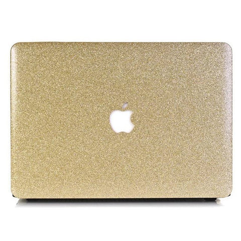 Macbook Case | Color Collection - Sparkly Gold - Case Kool