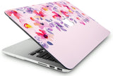 KECC Macbook Case with Keyboard Cover Package | Flower 2