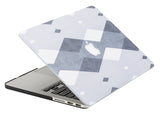 Macbook Case | Oil Painting Collection - Grey & White Checkered - Case Kool