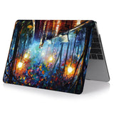Macbook Case | Oil Painting Collection - Rainy Night - Case Kool