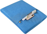KECC Macbook Case with Keyboard Cover and Sleeve Package | Galaxy Space Collection -  Blue Feather
