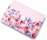 KECC Macbook Case with Keyboard Cover Package | Flower 2