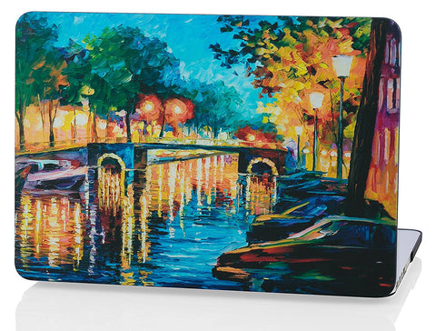Macbook Case | Oil Painting Collection - River - Case Kool