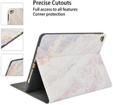 iPad Case | Marble Collection - White Marble 2 - Case Kool