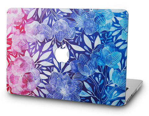 Macbook Case | Oil Painting Collection - Leaf - Colorful - Case Kool