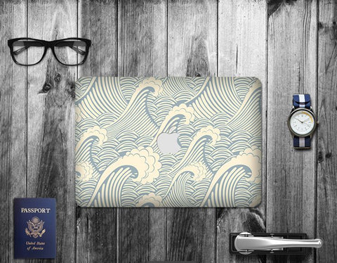 Macbook Decal Skin | Paint Collection - Wave2 - Case Kool