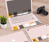 Macbook Decal Skin | Paint Collection - Cartoon Cat - Case Kool