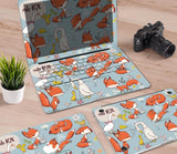 Macbook Decal Skin | Paint Collection - Cartoon Fox - Case Kool
