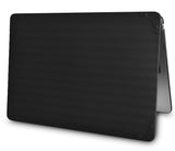 KECC Macbook Case with Cut Out Logo + Keyboard Cover | Color Collection - Black Luggage