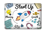 Macbook Decal Skin | Paint Collection - Cartoon Inventor - Case Kool
