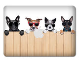 Macbook Decal Skin | Paint Collection - Cartoon Dog - Case Kool