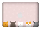 Macbook Decal Skin | Paint Collection - Cartoon Cat - Case Kool