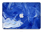 Macbook Decal Skin | Paint Collection - Blue Paint - Case Kool