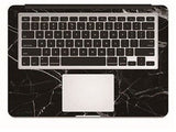 Macbook Decal Skin | Marble Collection - Black Marble - Case Kool