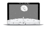 Macbook Decal Skin | Paint Collection - Astronaut - Case Kool