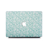 Macbook Case | Oil Painting Collection - Turquoise Leaf - Case Kool