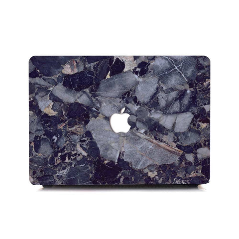 Macbook Case | Marble Collection - Dark Marble - Case Kool