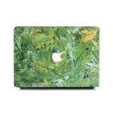 Macbook Case | Oil Painting Collection - Green Paint - Case Kool