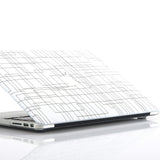 Macbook Case | Oil Painting Collection - White Lines - Case Kool