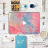 Macbook Decal Skin | Water Painting Collection - Pink Dream - Case Kool