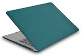 KECC Macbook Case with Cut Out Logo + Keyboard Cover | Color Collection - Dark Green Luggage